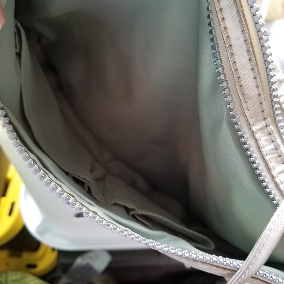 Kipling Iridescent Tan Crossbody Bag with Monkey - Picture 5 of 8